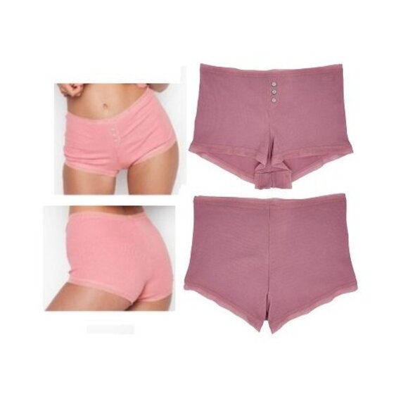❤️❤️Victorias Secret Women Panty Short S Sleep Essential Hugging fit Soft Cotton - Picture 1 of 5